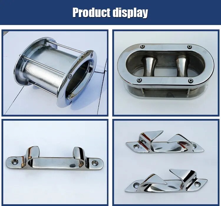 Boat Bow Fairlead Roller Boat Cleat - Hengke Casting product image 1