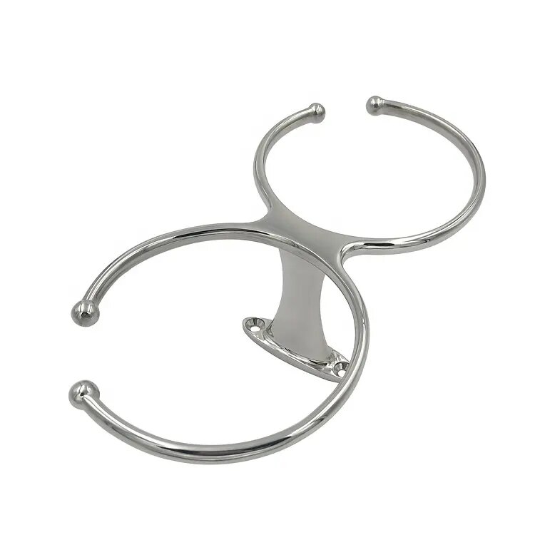 Double Stainless Steel Drink Holder – Dash Mount - Hengke Casting product image 3