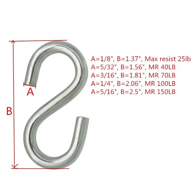 Mirror Polished S Shaped Hook - Hengke Casting product image 2